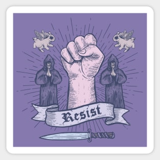 Resist! Sticker